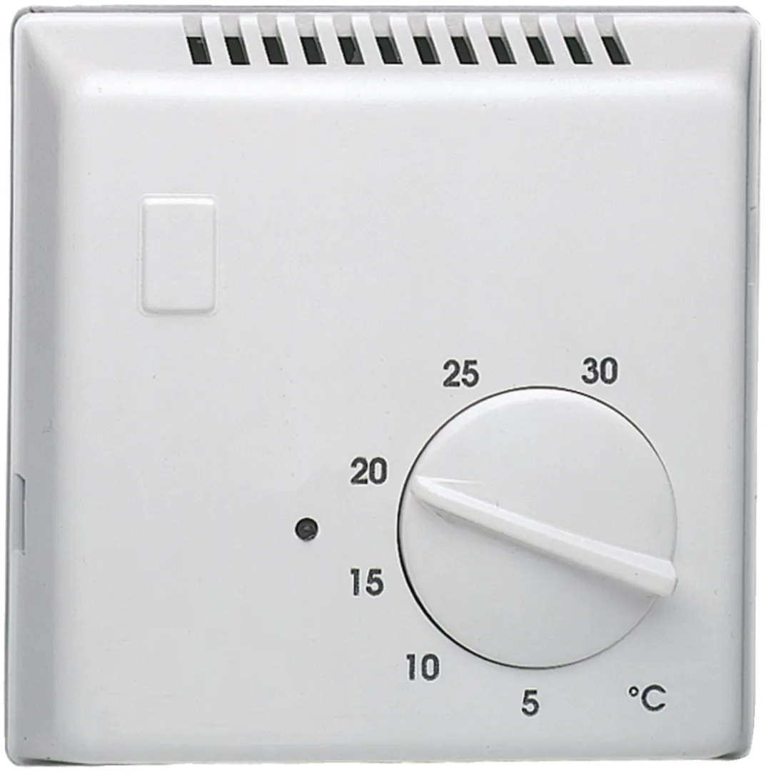 25614 - Thermostat ambiance bi-métal chauf eau ch contact inv voyant entrée abaiss 230V