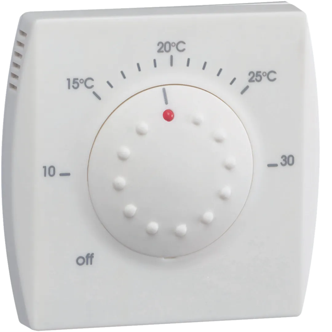 25110 - Thermostat ambiance électronique semi-encastré avec voyant 230V