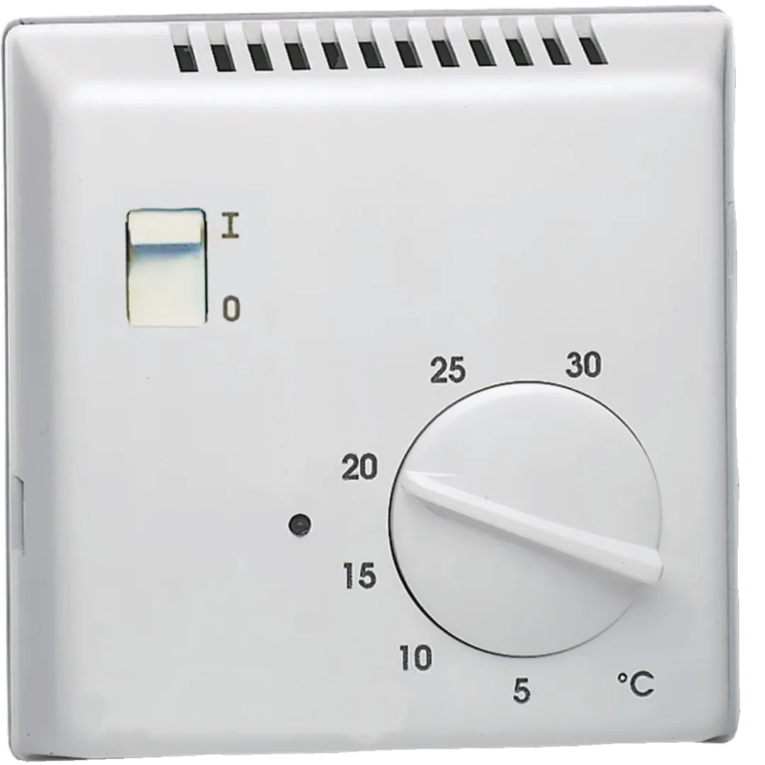 25503 - Thermostat ambiance électron saillie chauf eau ch contact inv entrée abaiss 230V