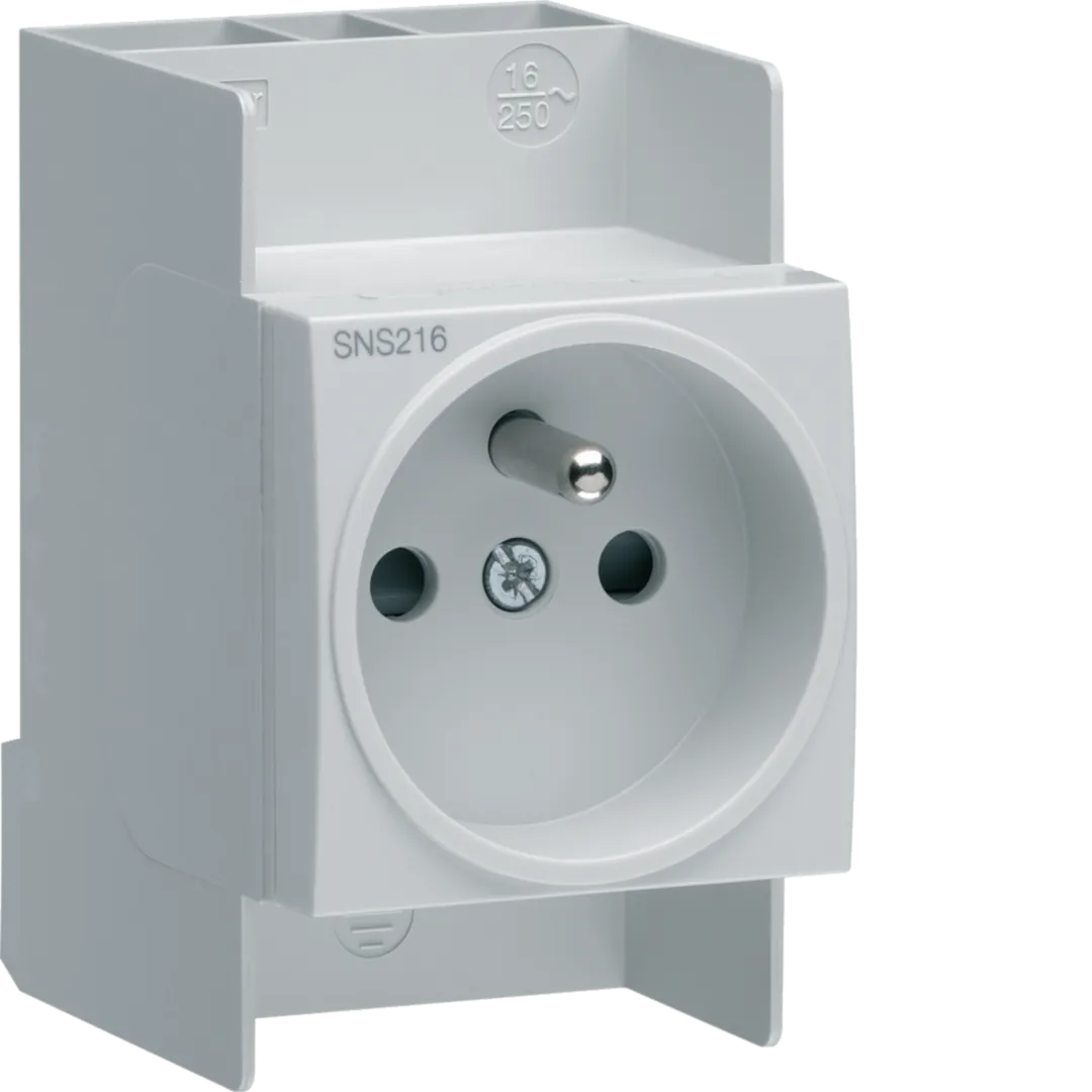 SNS216 - Prise de courant modulaire 16A 2P+T connexion SanVis