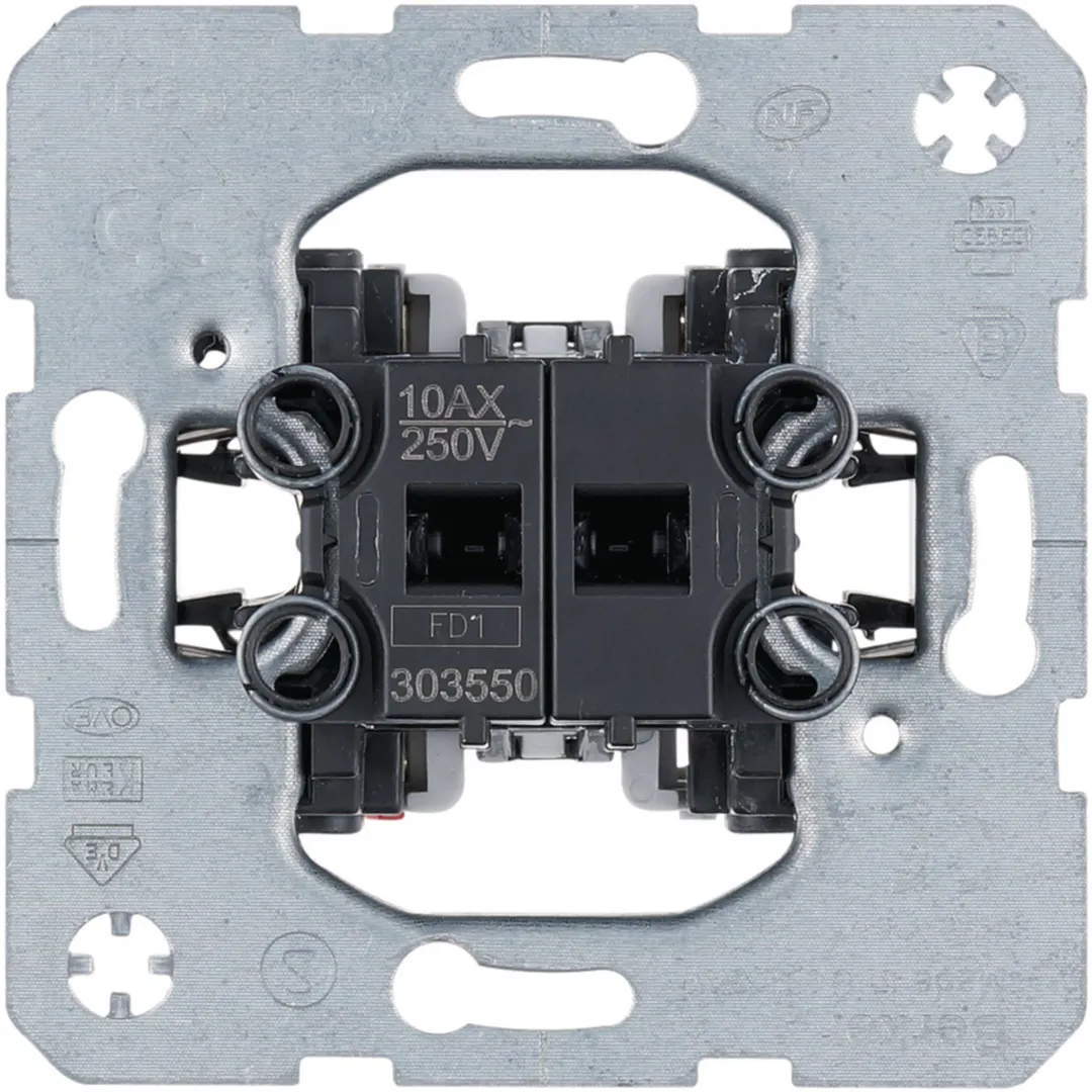 303550 - Comutador lustre, divisórias, 10AX 250V