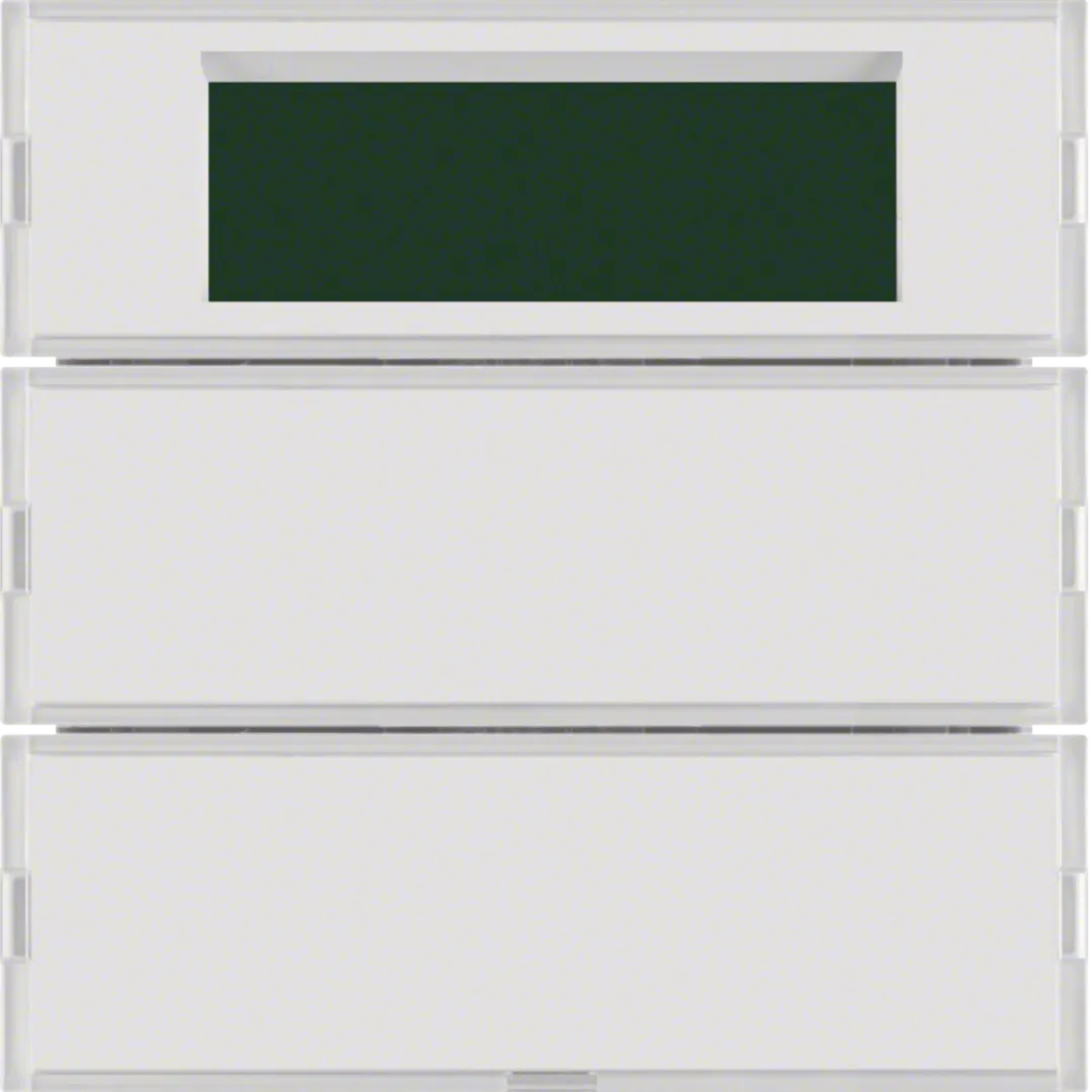 75662780 - Tryckknapp, RTR display, 4 knappar, KNX, Vit, S.1