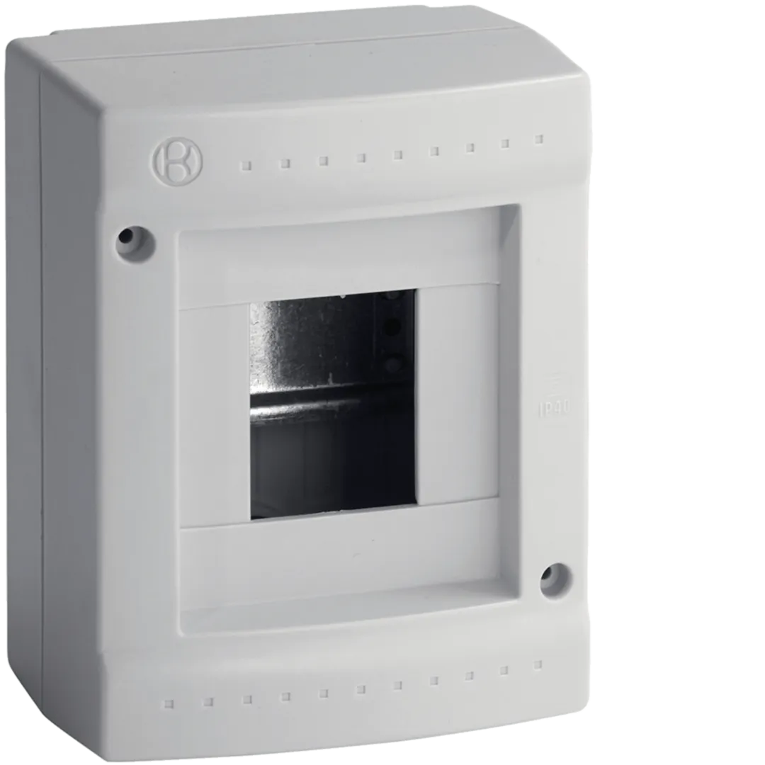 B04000 - IP40 STD 04 GRI Centralino 4 moduli senza portella Pablo IP40 Standard GRIGIO