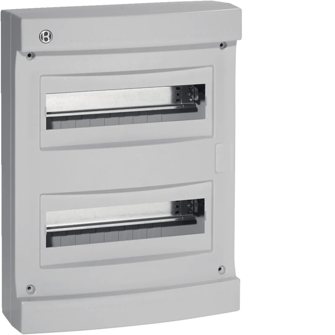 B04020 - IP40 STD 24 GRI Centralino 24 moduli senza portella Pablo IP40 Standard GRIGIO