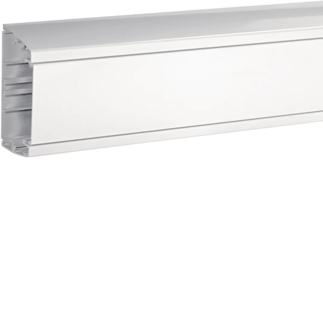 B06404 - ALU 120x60 WE Canale in alluminio porta apparecchi BIANCO EVEREST