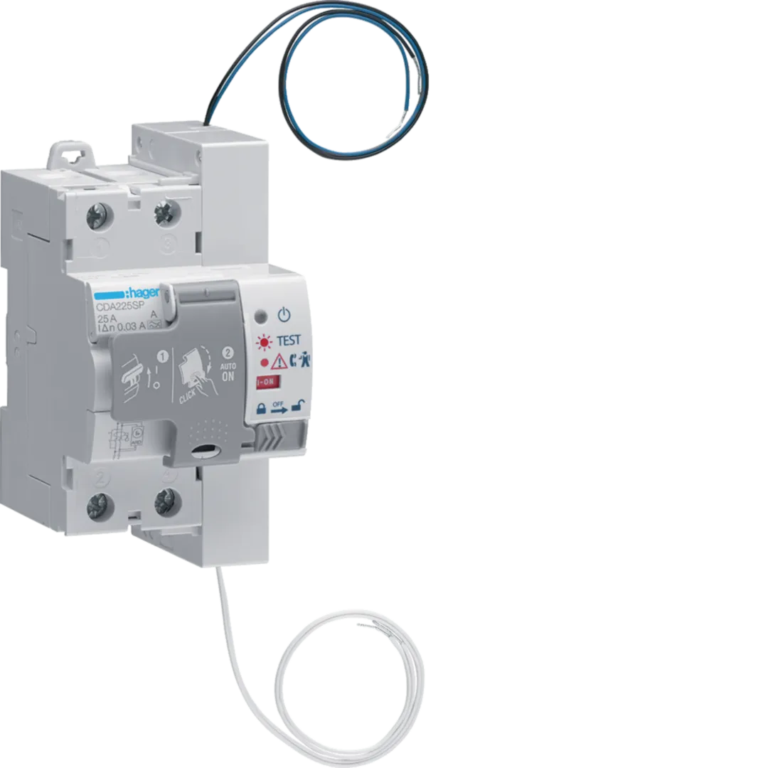 CDA225SP - Interruptor diferencial reconexión automática 2P 25A 30mA 3módulos versión PRO