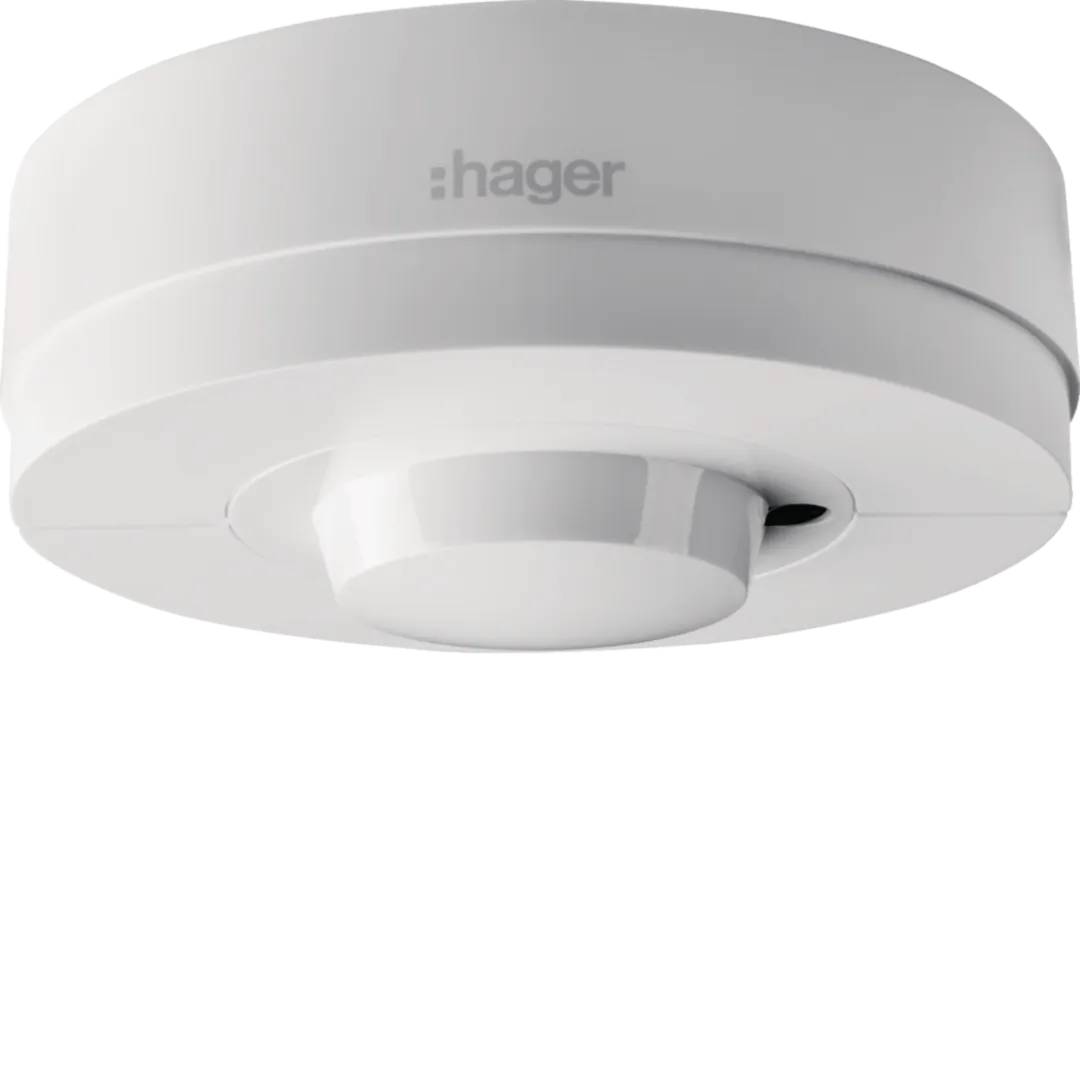 EE883 - Détecteur de mouvement hyper-fréquence plafond saillie 360° Blanc IP54