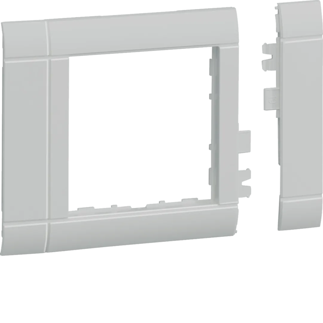 GR0800A7035 - Rahmenblende modular, ZS 55, OT 80, hfr, lichtgrau