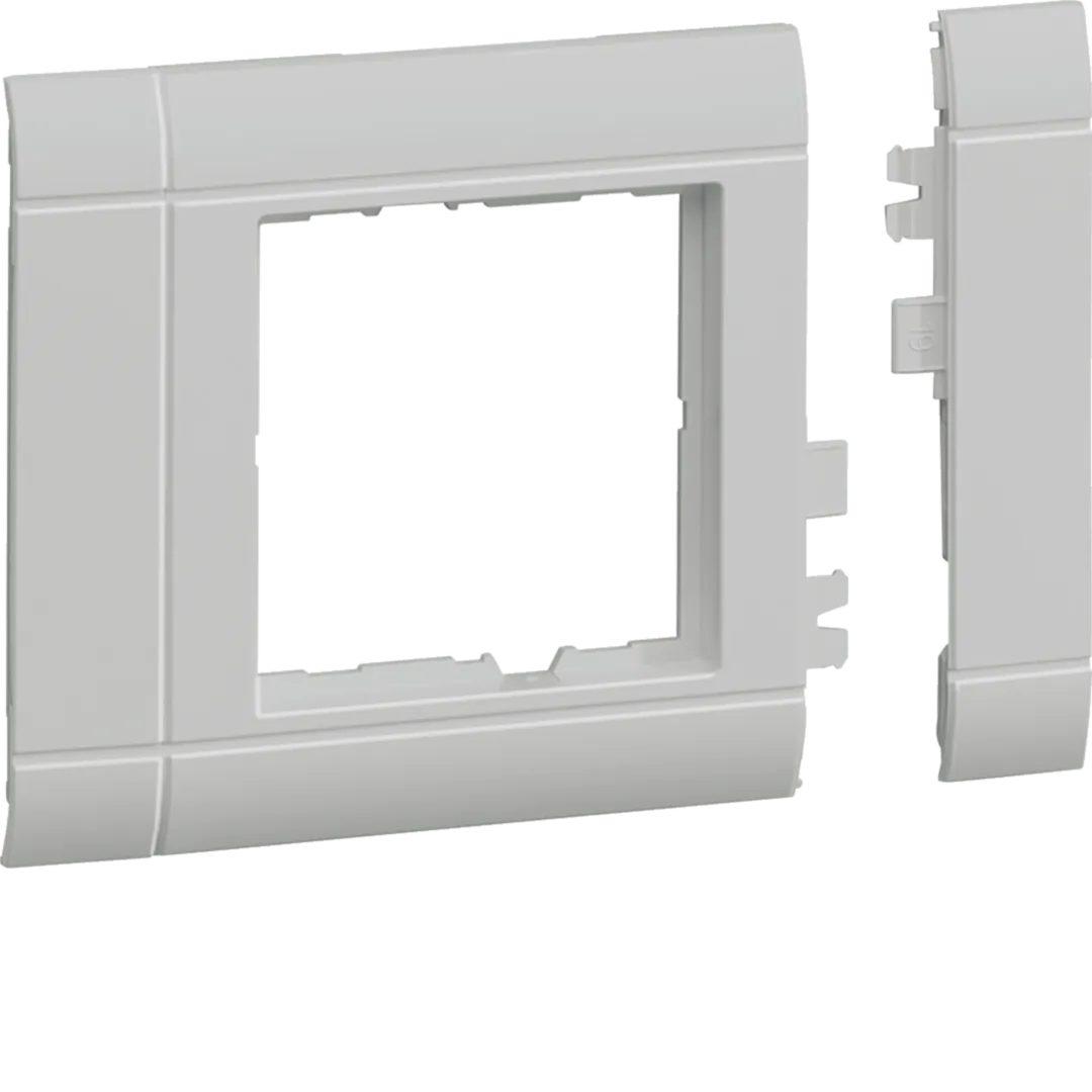 GR0800B7035 - Rahmenblende modular, ZS 50, OT 80, hfr, lichtgrau