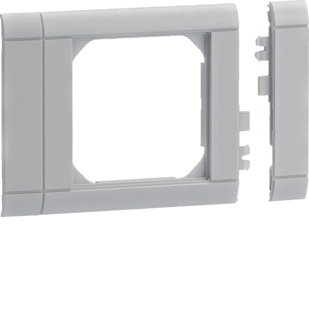 GR0800CH03 - Rahmenblende modular, ZS CH, OT 80, hfr, lichtgrau