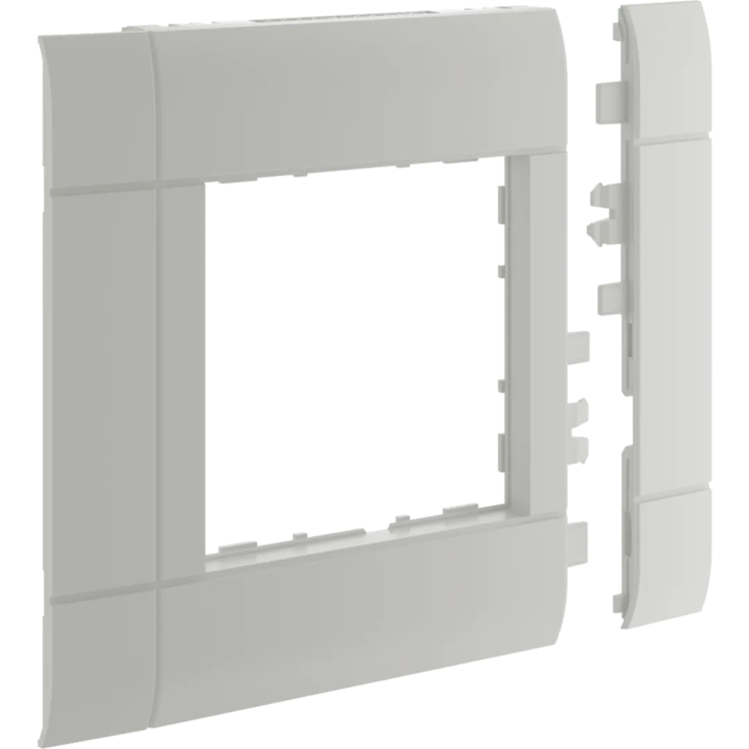 GR1000KA7035 - Rahmenblende modular, BR, ZS 55, OT 100, hfr, lichtgrau