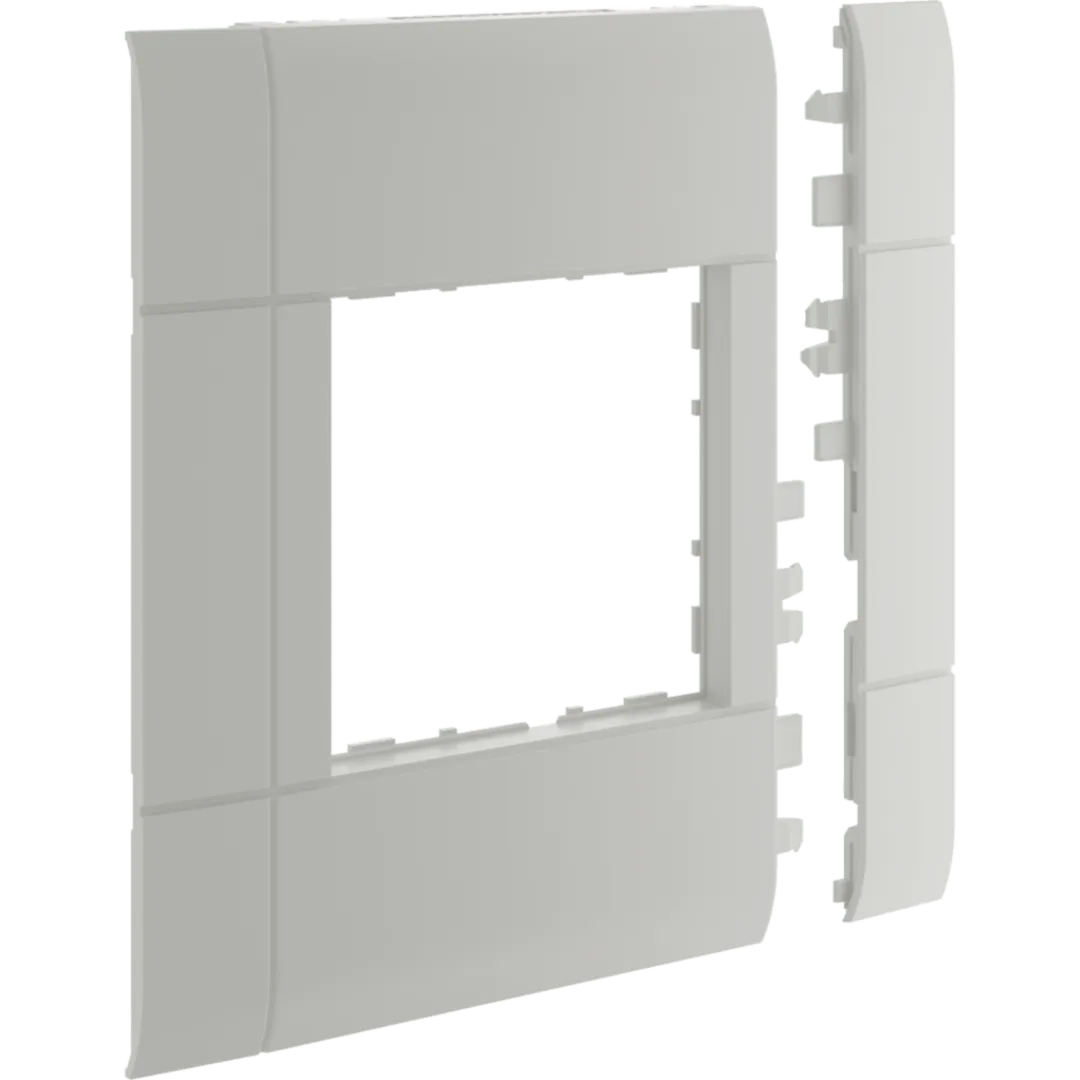 GR1200KA7035 - Rahmenblende modular, BR, ZS 55, OT 120, hfr, lichtgrau