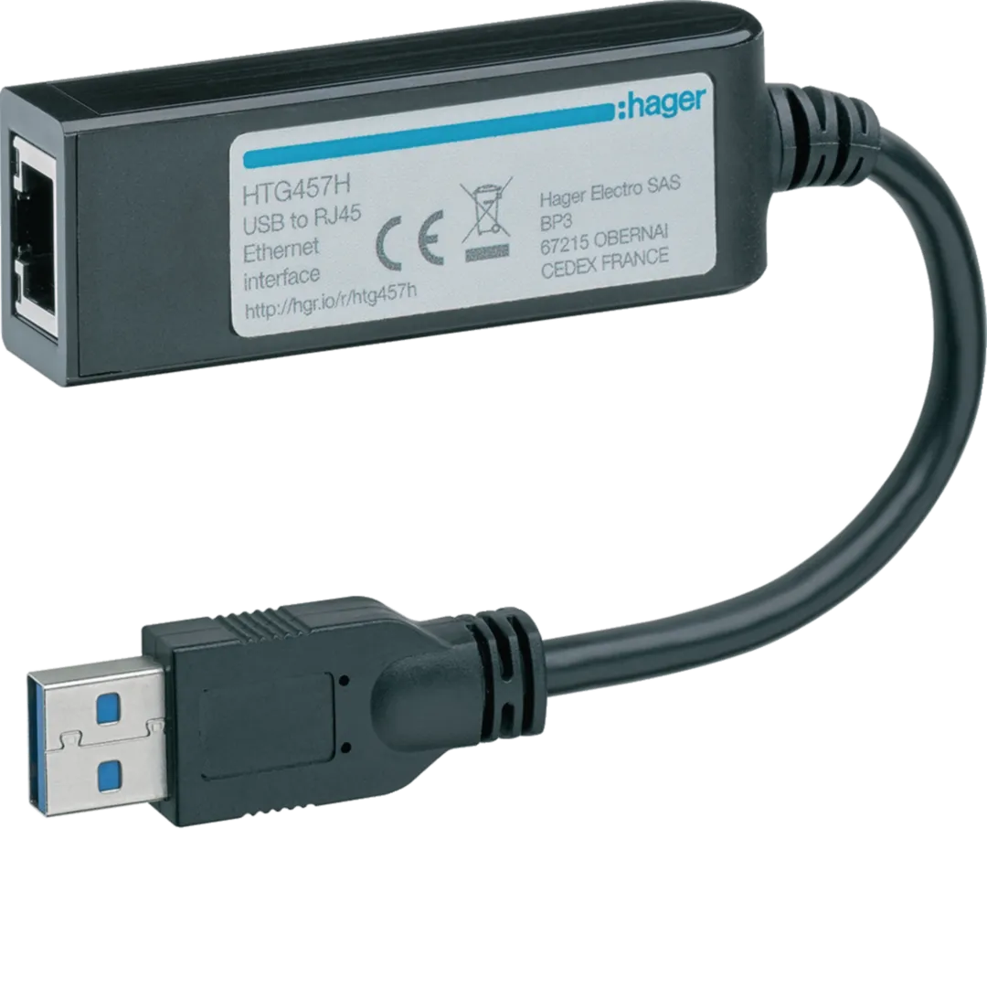 HTG457H - Adaptateur USB vers Ethernet RJ45