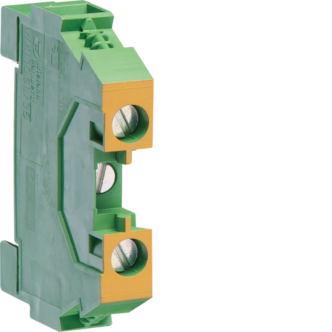 KXA10E - Borne de terre, 10mm², connection à vis