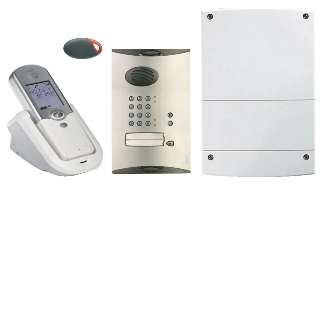 LCP02F - Kit d&#039;interphone pour 1 logement avec code