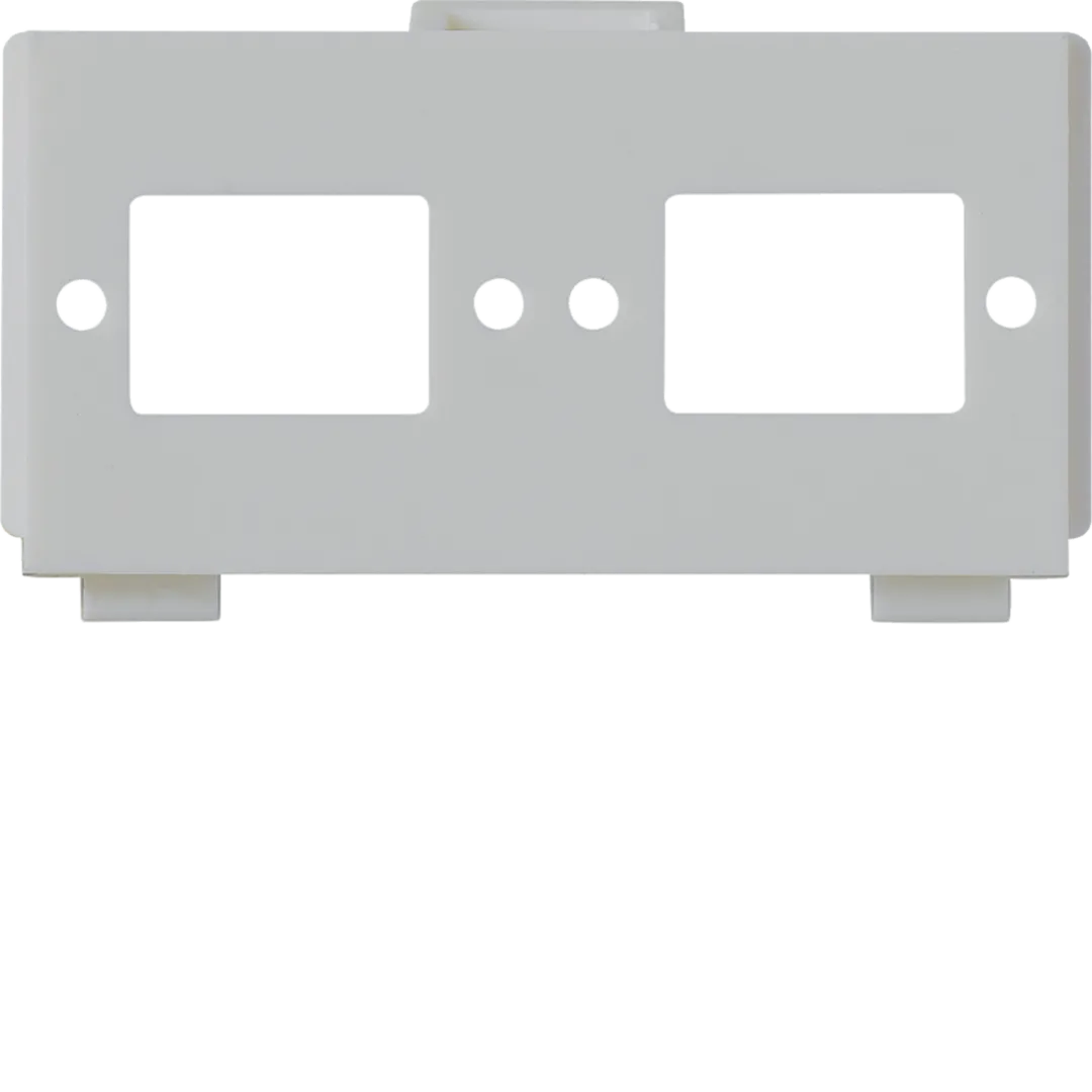 WH72360203Z - Zubehör MM-Modul leer für: Lichtwellenleiter 2x SC, 2x LC horizontal/ Lichtgrau