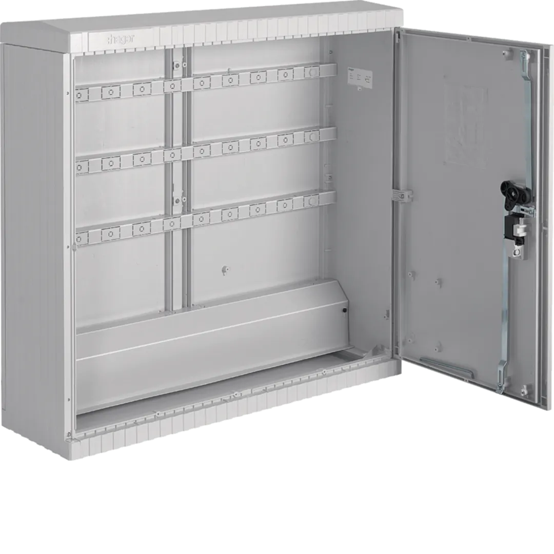 ZAF102A - Festplatzverteilerschrank Gr.2, ortsfest, 1-türig, mit SaS 30x8mm, 5-polig