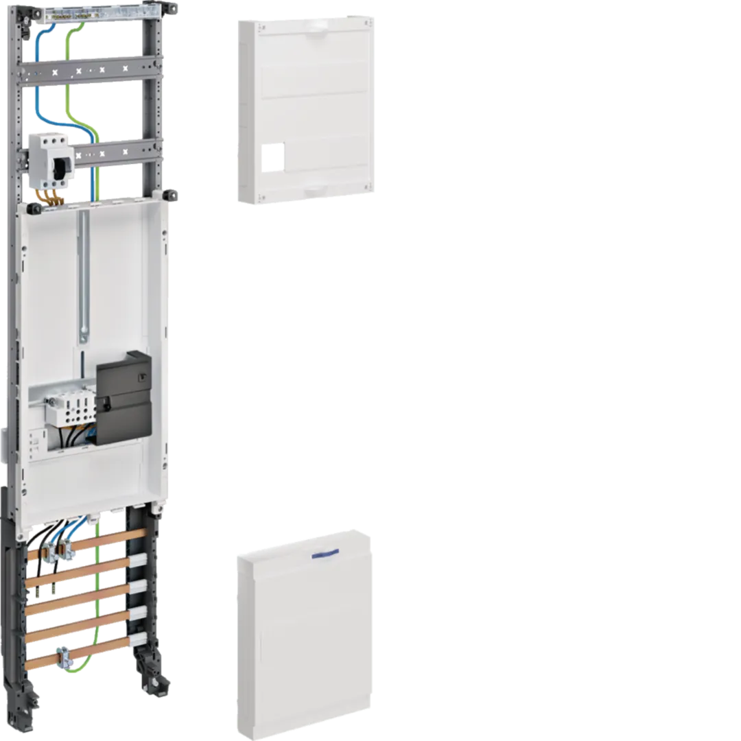 ZH34C16N - Komplettfeld, uni.Z, 3-Punkt, ZSK, 1 ZP, Hauptschalter, H=1050 mm, 16 mm², 1-f.