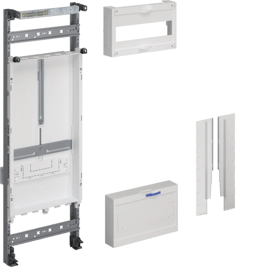 ZU11 - Inbouwunit, H=750 mm 1-veld met meterbord