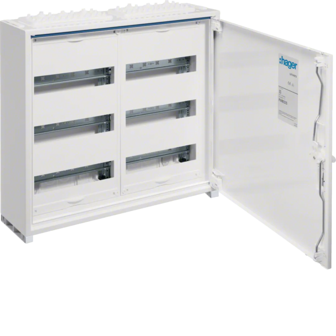 FWB32S - Coffret FWB,univers,saillie, classeII, IP44, porte pleine, 500x550x161mm,QC