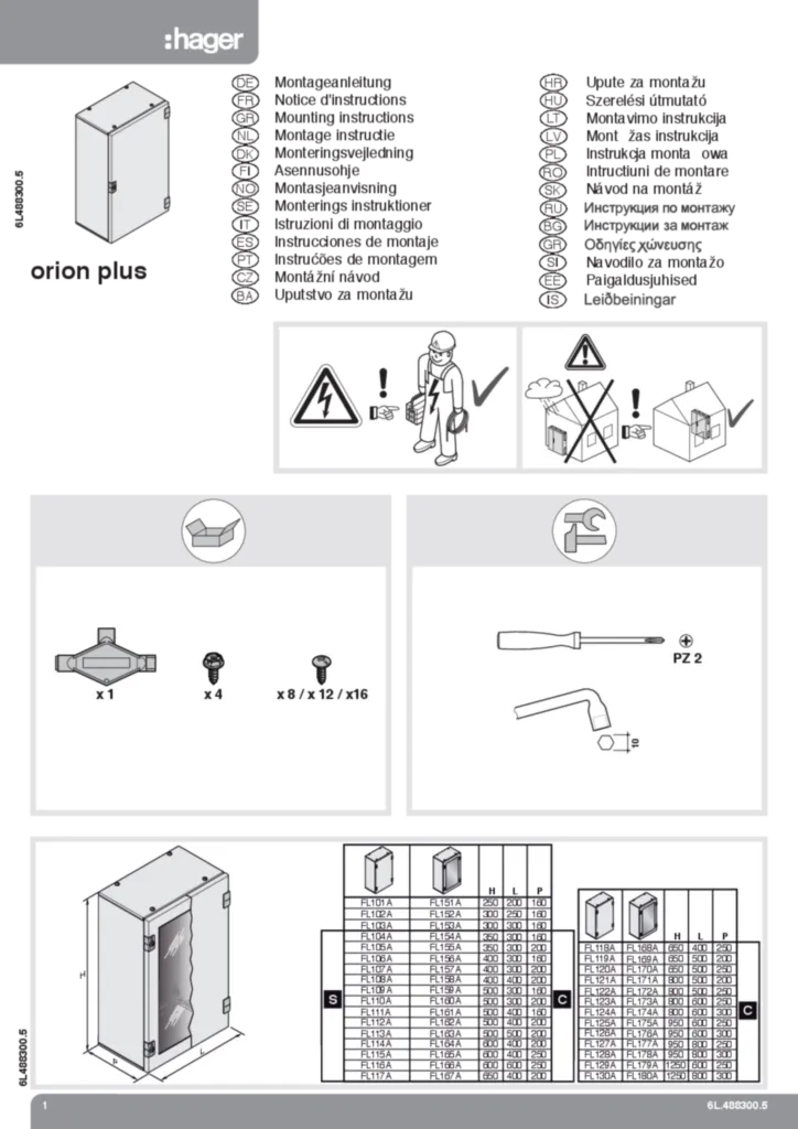 Εικόνα Installation manual International 2020-11-10 | Hager