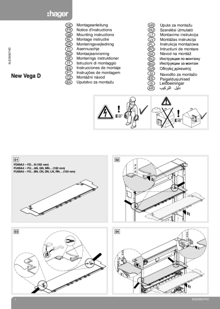 Imagen Manual de instalación International 2020-01-01 | Hager España