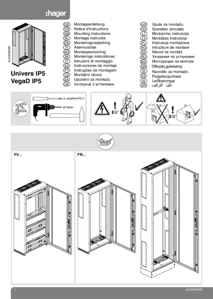 Imagen Manual de instalación International 2018-09-28 | Hager España