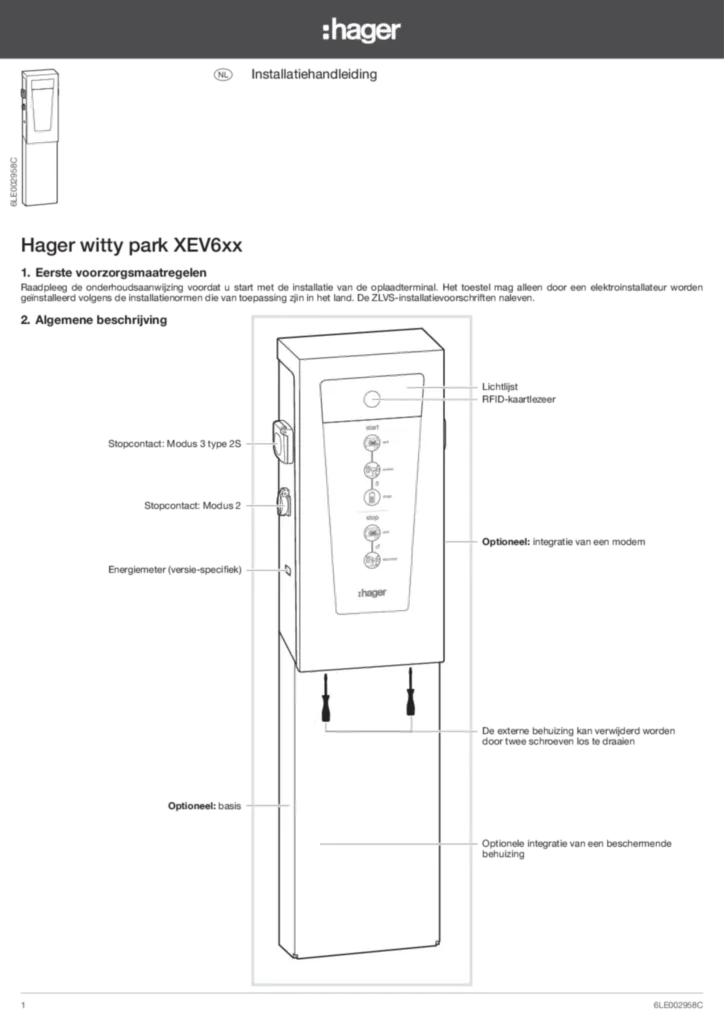 Afbeelding Technisch -handleiding nl-NL 2017-02-06 | Hager Belgium