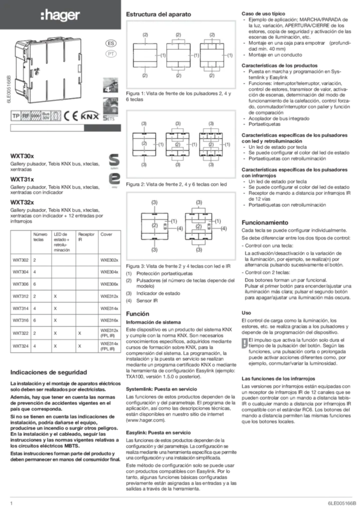 Imagem Manual de instalação es-ES, pt-PT 2015-02-18 | Hager Portugal