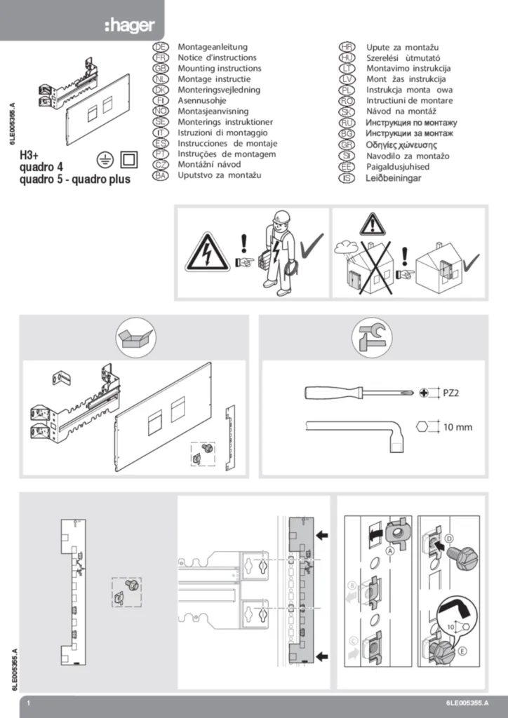 Image Guide d'installation  International 2018-03-02 | Hager France