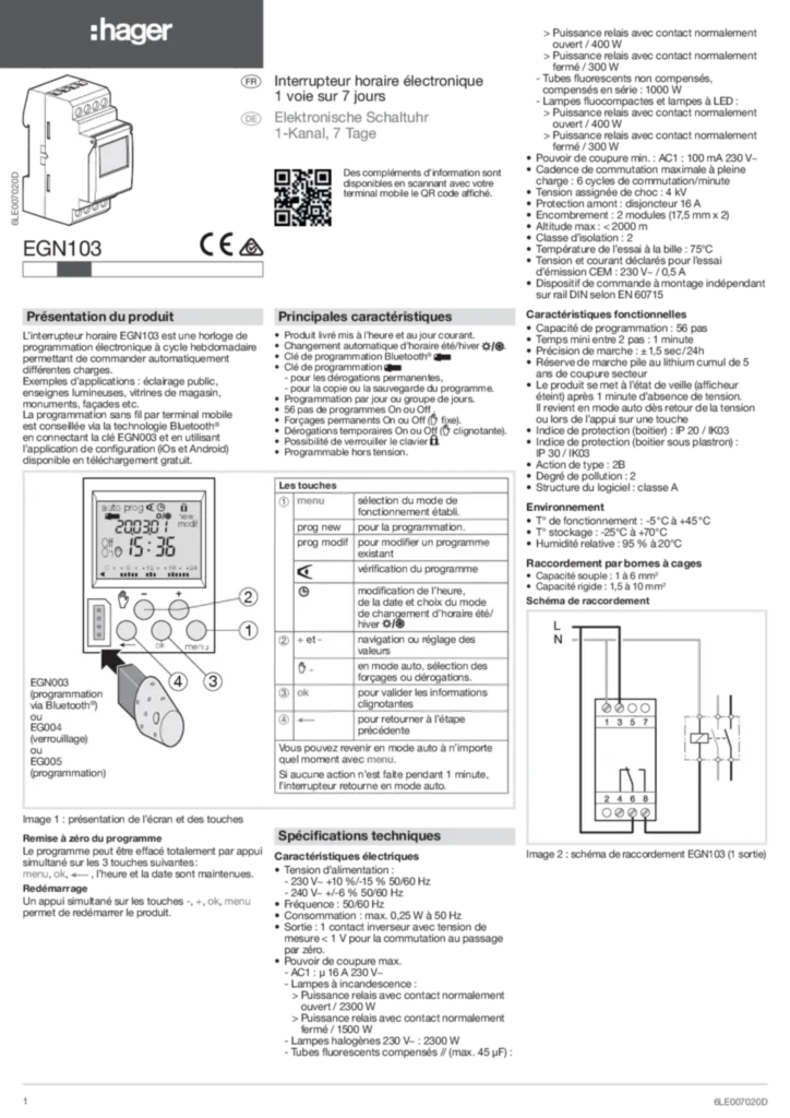 Afbeelding Installatiehandleiding fr-FR, de-DE 2019-02-08 | Hager Belgium