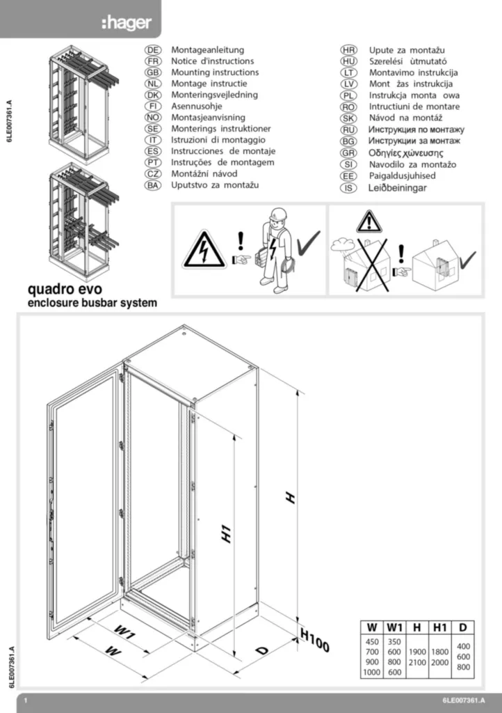 Image Guide d'installation  International 2021-02-09 | Hager France