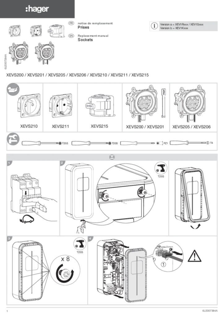 Bild Installationshandbok en-GB, fr-FR 2021-03-30 | Hager Sverige