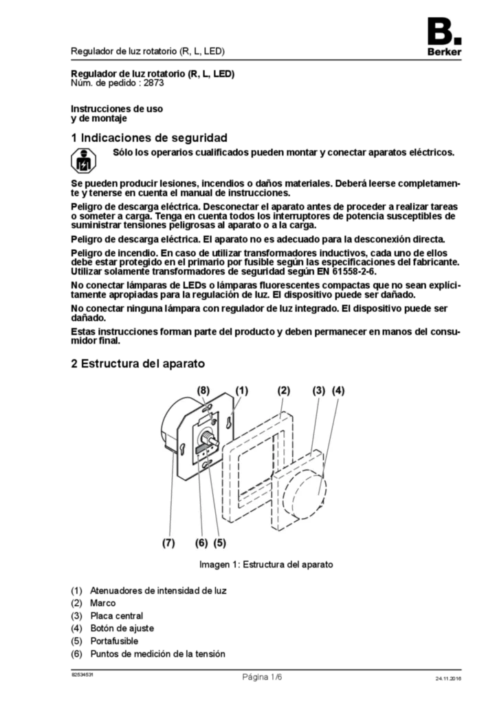 Imagen Manual de instalación es-ES 2016-11-24 | Hager España