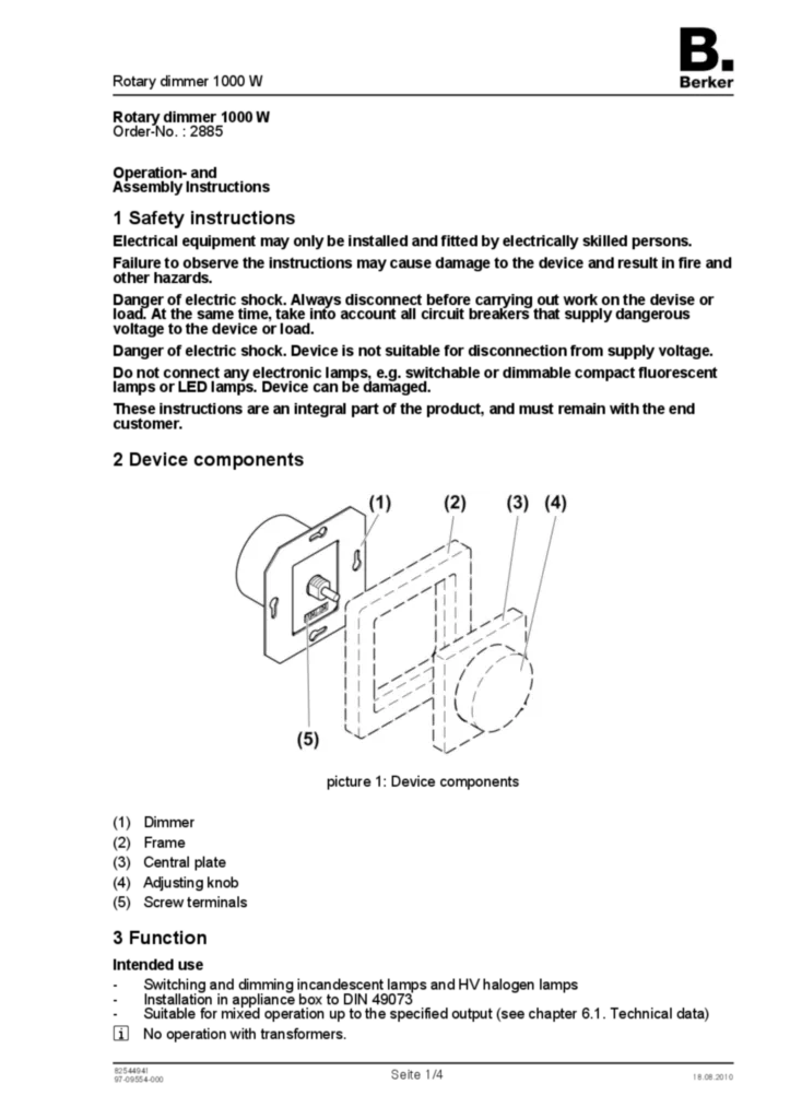 Bild Installationshandbok en-GB 2020-01-01 | Hager Sverige