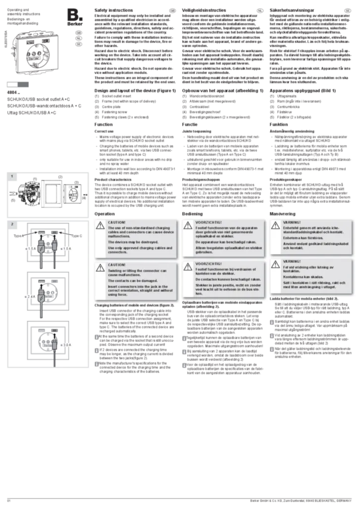 Imagen Manual de instalación en-GB, nl-NL, sv-SE 2021-07-01 | Hager España