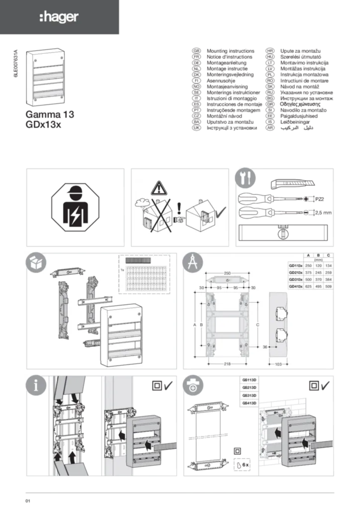 Bild 6LE007631A | Hager Schweiz