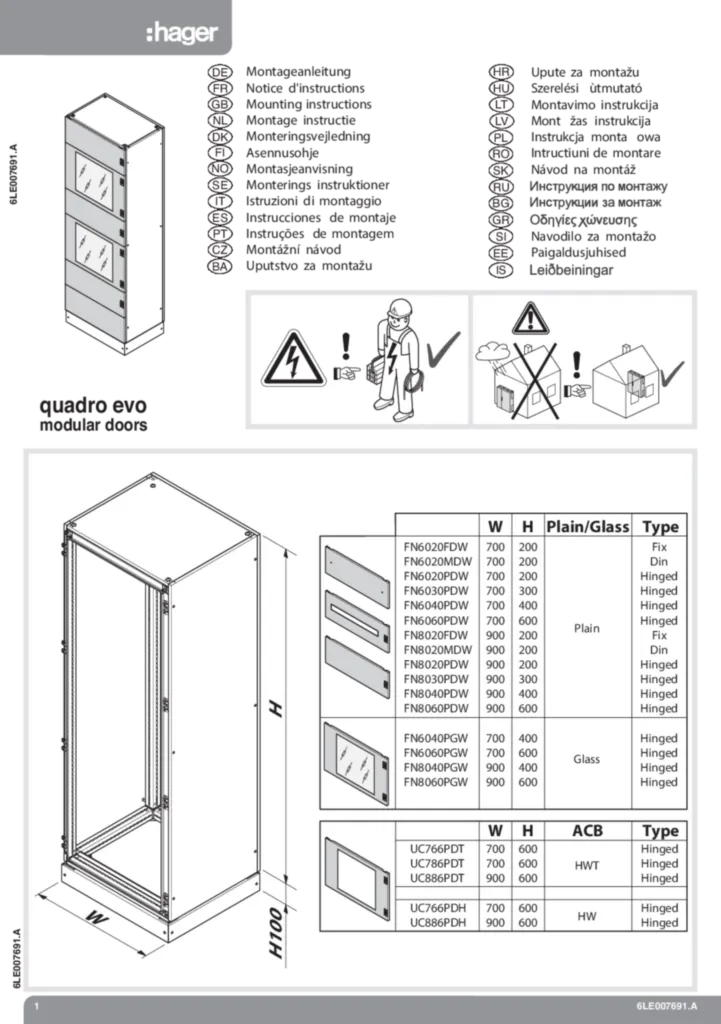 Imagen Manual de instalación International 2023-03-23 | Hager España