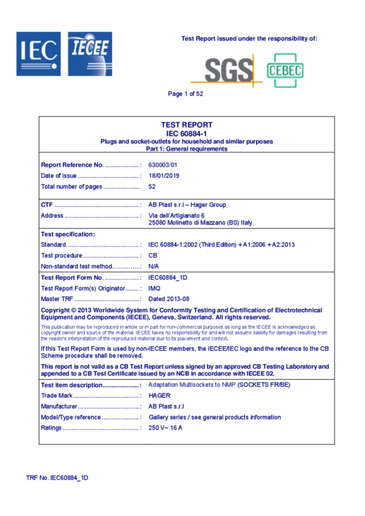 Slika Certifikat proizvoda en-GB 2024-03-19  | Hager