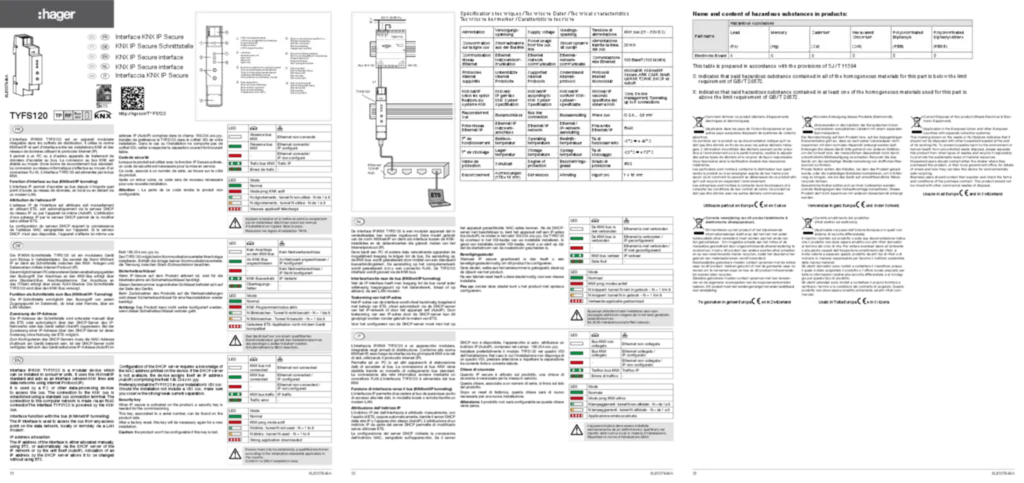 Imagen Manual de instalación zh-CN, en-GB, es-ES, fr-FR, de-DE, it-IT, nl-NL, pt-PT, sv-SE 2021-11-29 | Hager España