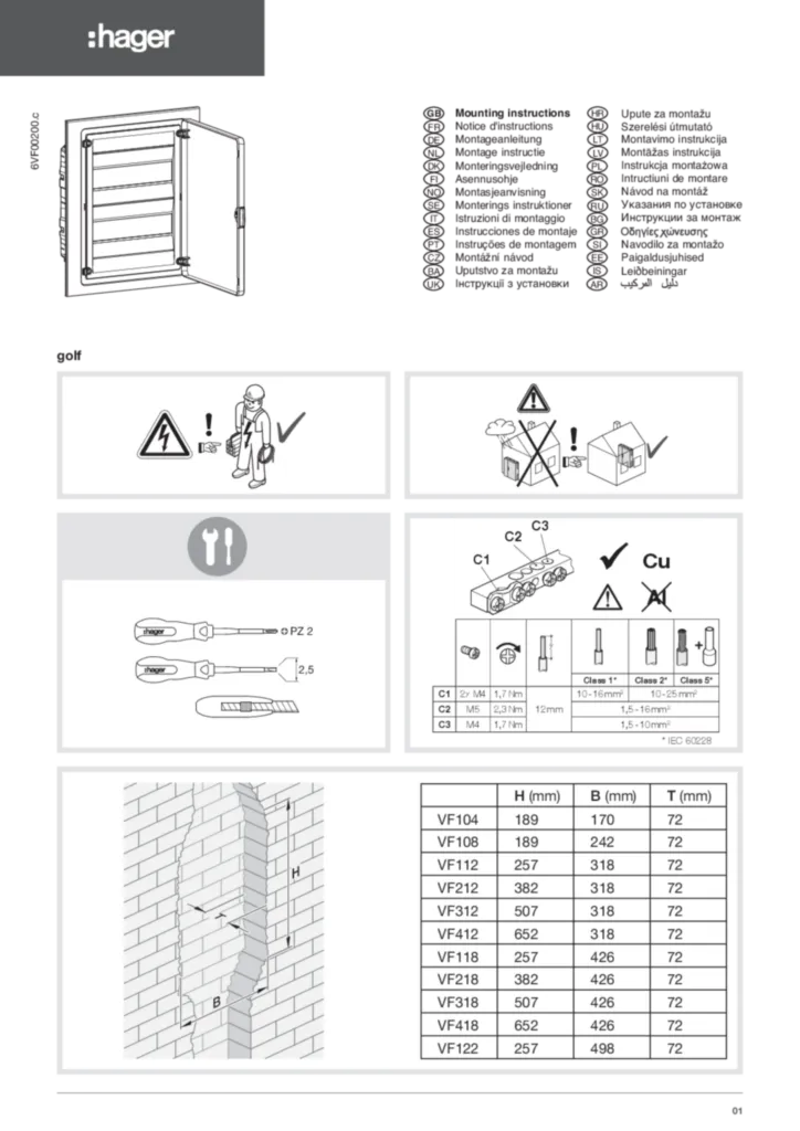 Imagen Manual de instalación International 2015-07-13 | Hager España