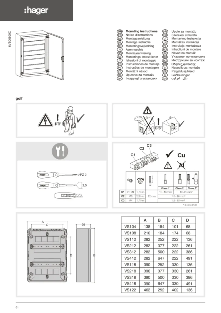 Imagen Manual de instalación International 2020-01-01 | Hager España