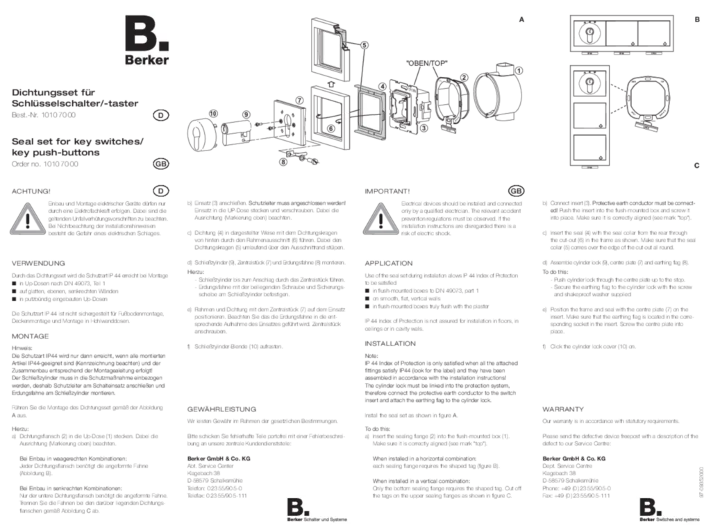 Slika Uputstvo za instalaciju en-GB, de-DE, nl-NL, nn-NO 2020-01-01  | Hager