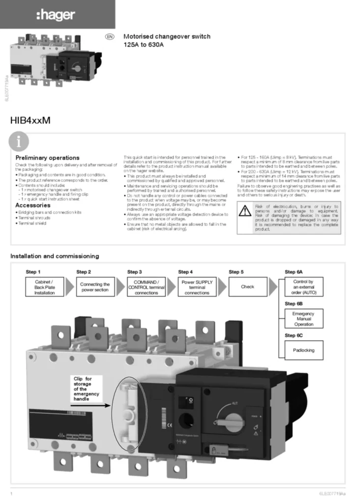 Εικόνα Installation manual International 2021-09-02 | Hager