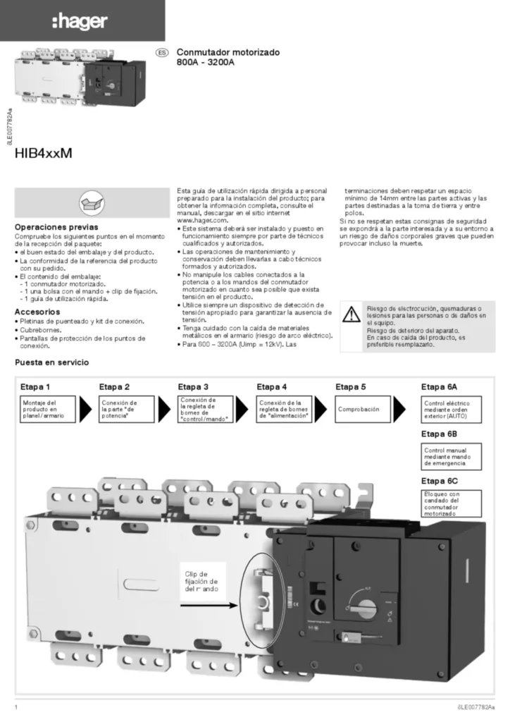 Imagen Manual de instalación es-ES 2021-07-09 | Hager España