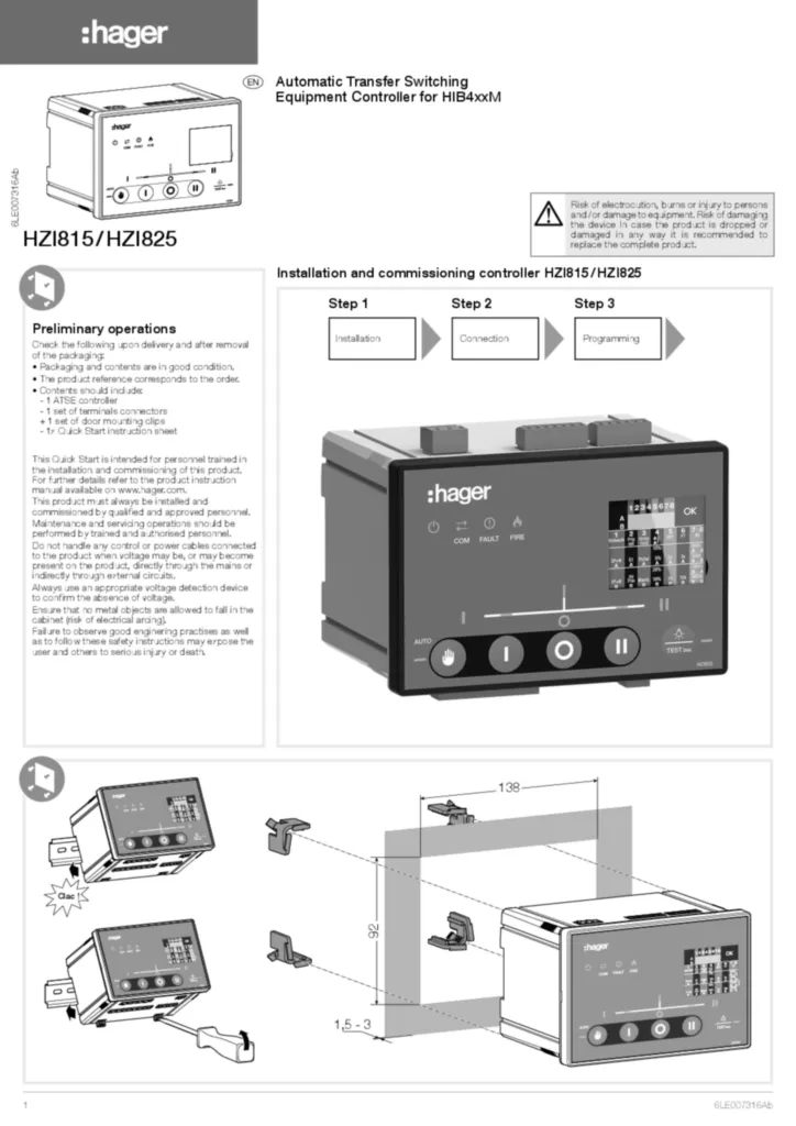 Εικόνα Installation manual International 2021-02-03 | Hager