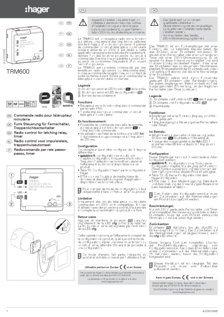 Image Notice_TRM600_6LE001269B.pdf | Hager Belgique