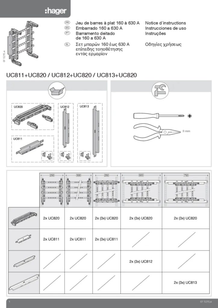 Εικόνα Installation manual es-ES, fr-FR, el-GR, pt-PT 2016-01-29 | Hager