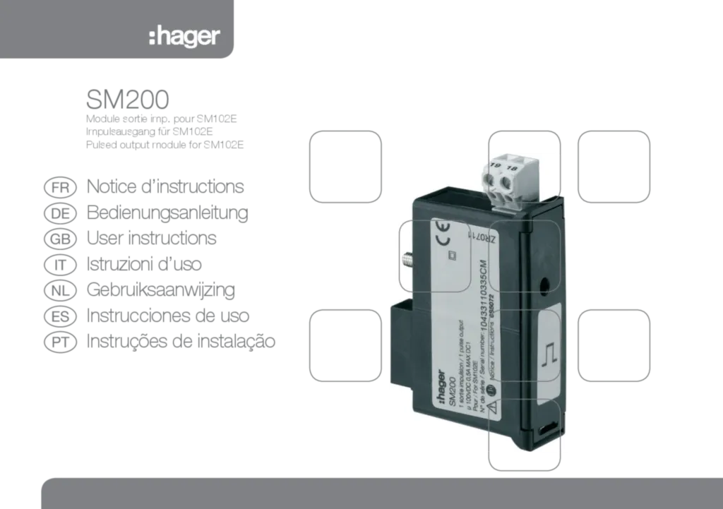 Εικόνα Installation manual International 2011-09-16 | Hager