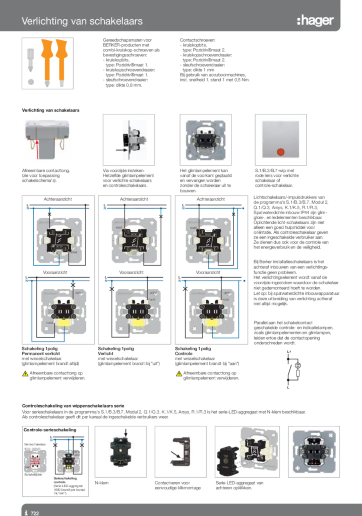 Afbeelding Technische informatie en toepassing van schakelaars | Hager Nederland